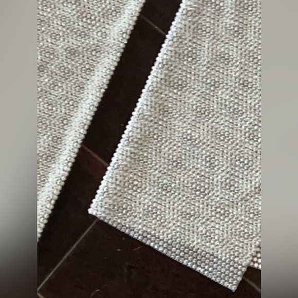 NWT White Fox sarong mini skirt bling cover up S one size M, L adjustable - Picture 8 of 8